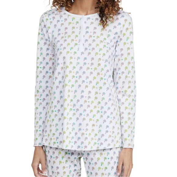 NWOT Roller Rabbit x Stoney Clover Limited Edition Cotton Candy Clouds Top Small - Picture 3 of 10